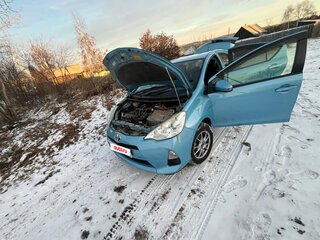 2014 Toyota Aqua I, голубой, 1200000 рублей, вид 4