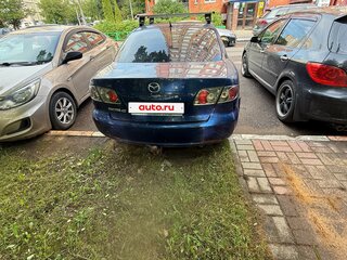 2006 Mazda 6 I (GG) Рестайлинг, синий, 250000 рублей, вид 3
