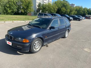 1999 BMW 3 серии 318i IV (E46), синий, 490000 рублей, вид 1