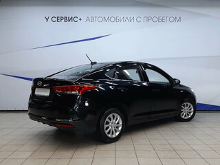 2020 Hyundai Solaris II Рестайлинг, чёрный, 1469000 рублей, вид 3