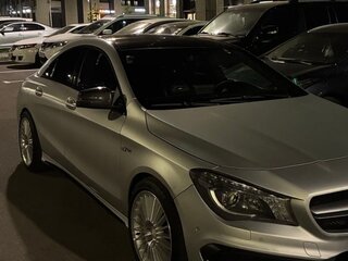 2015 Mercedes-Benz CLA AMG 45 AMG I (C117, X117), серебристый, 2200000 рублей, вид 2
