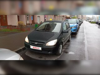 2008 Hyundai Getz I Рестайлинг, чёрный, 499990 рублей, вид 1