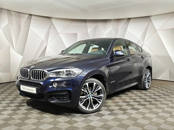 2018 BMW X6 40d II (F16), чёрный