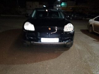 2004 Porsche Cayenne I (955), чёрный, 900000 рублей, вид 1