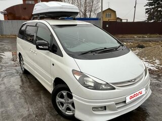 2002 Toyota Estima II, белый, 1100000 рублей, вид 1