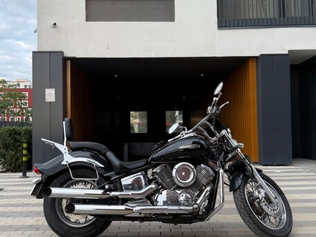 2003 Yamaha XVS1100, чёрный, 490000 рублей, вид 1