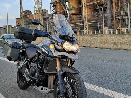 2014 Triumph Tiger Explorer, серый, 780000 рублей, вид 1