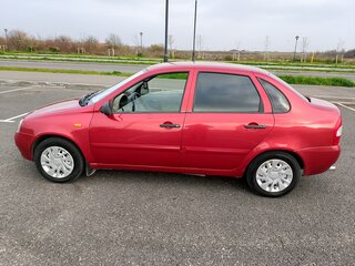 2006 Lada (ВАЗ) Kalina I, красный, 287000 рублей, вид 3