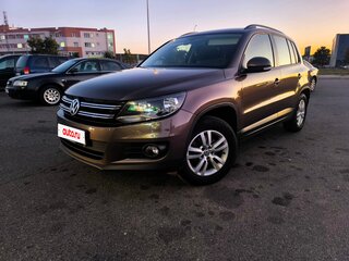 2014 Volkswagen Tiguan I Рестайлинг, коричневый, 1100000 рублей, вид 2