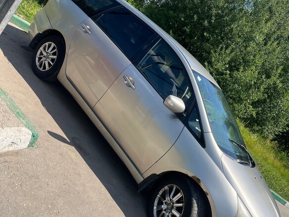 2006 Mitsubishi Grandis I, серебристый, 580000 рублей - вид 6