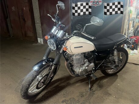 2005 Honda CB 400SS, белый, 350000 рублей, вид 2