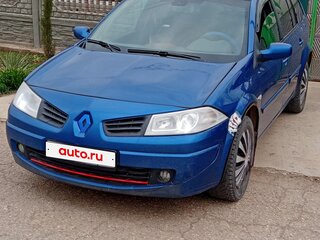 2008 Renault Megane II Рестайлинг, синий, 480000 рублей, вид 1