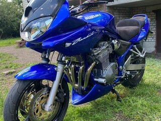 2001 Suzuki Bandit GSF 600, синий, 340000 рублей, вид 4