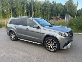 2016 Mercedes-Benz GLS AMG 63 AMG I (X166), серый, 3400000 рублей, вид 2