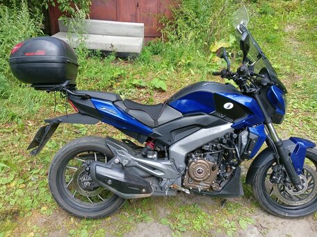 2018 Bajaj Dominar 400, синий, 200000 рублей, вид 3