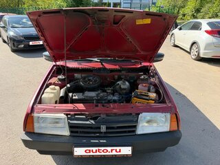 1996 Lada (ВАЗ) 21099, пурпурный, 266000 рублей, вид 4
