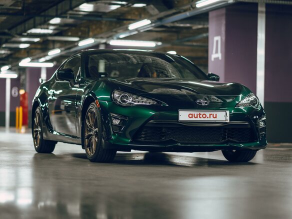 2019 Toyota GT86 I Рестайлинг, зелёный, 4450000 рублей