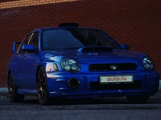 2002 Subaru Impreza WRX STi II, синий, 1600000 рублей, вид 5