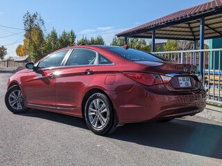2012 Hyundai Sonata VI (YF), красный, 931040 рублей, вид 4