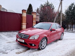 2009 Mercedes-Benz C-Класс 200 III (W204), красный, 1490000 рублей, вид 1