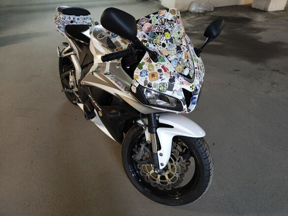 2008 Honda CBR 600RR, белый, 590000 рублей - вид 9