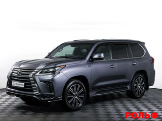 2017 Lexus LX 570 III Рестайлинг 2, серебристый, 9108000 рублей, вид 1
