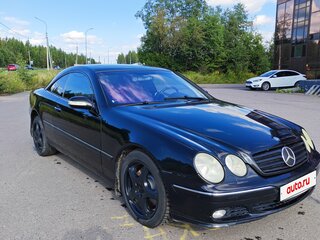2002 Mercedes-Benz CL-Класс 500 II (C215) Рестайлинг, чёрный, 1500000 рублей, вид 2