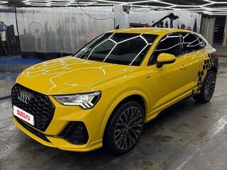 2021 Audi Q3 Sportback 40 TFSI II (F3), жёлтый, 4250000 рублей, вид 1
