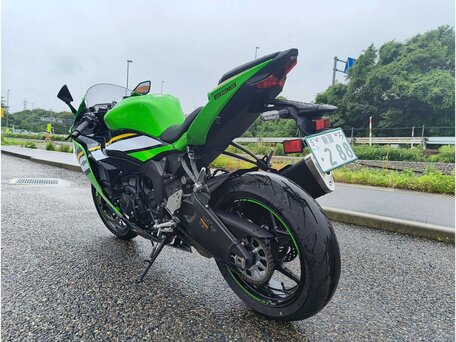 2025 Kawasaki ZX-6 Ninja, зелёный, 1549000 рублей, вид 3