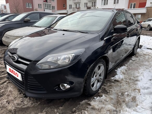 2012 Ford Focus III, чёрный, 830000 рублей - вид 1