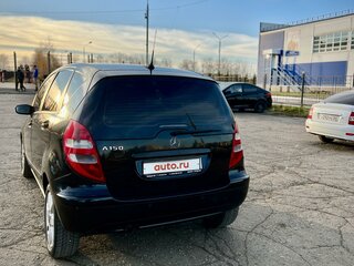 2007 Mercedes-Benz A-Класс 150 II (W169), чёрный, 590000 рублей, вид 4