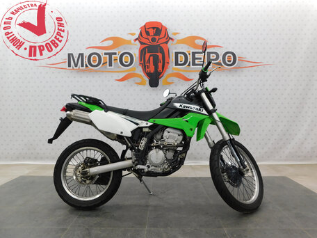 2011 Kawasaki KLX 250, зелёный, 345000 рублей, вид 1