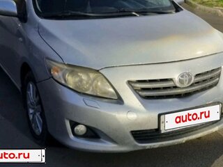 2007 Toyota Corolla X (E140, E150), серебристый, 680000 рублей, вид 4