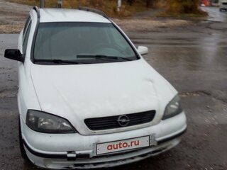 2000 Opel Astra G, белый, 175000 рублей, вид 1