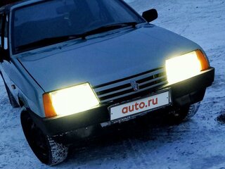1996 Lada (ВАЗ) 21099, серебристый, 75000 рублей, вид 1