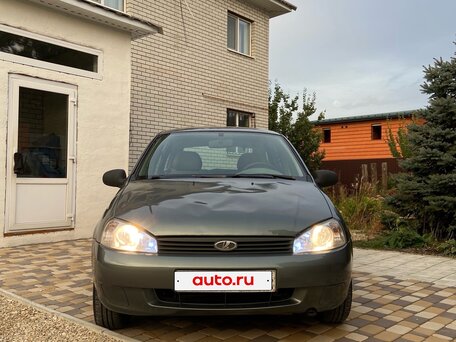 2008 Lada (ВАЗ) Kalina I, серый, вид 2