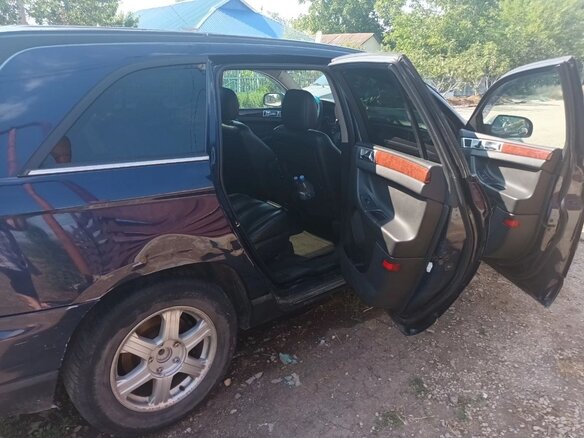 2004 Chrysler Pacifica CS, синий, 625000 рублей - вид 4