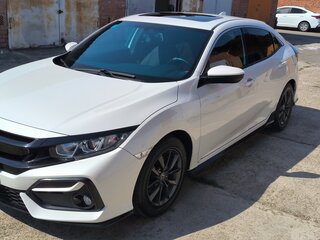 2020 Honda Civic X Рестайлинг, белый, 2400000 рублей, вид 5