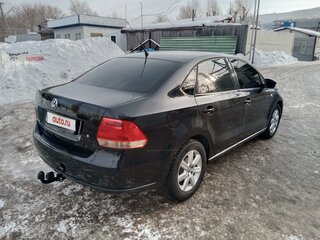 2012 Volkswagen Polo V, чёрный, 640000 рублей, вид 5