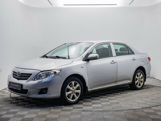 2008 Toyota Corolla X (E140, E150), серебристый, 448000 рублей, вид 1