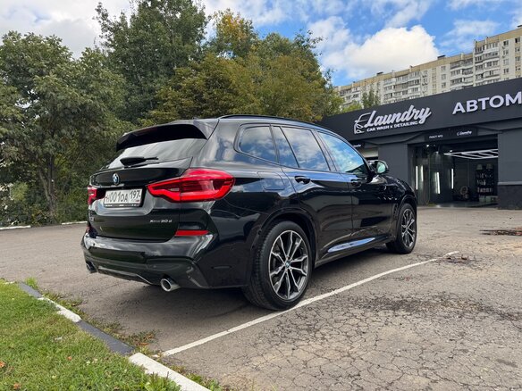 2019 BMW X3 30d xDrive III (G01), чёрный - вид 4
