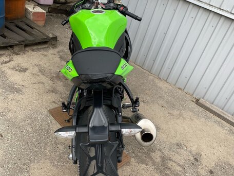 2012 Kawasaki ZX-6 Ninja, зелёный, 820000 рублей, вид 1