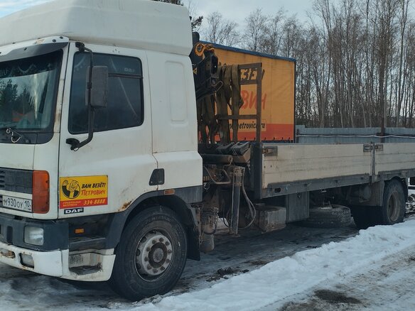 1998 DAF CF 75, белый, 2600000 рублей - вид 1