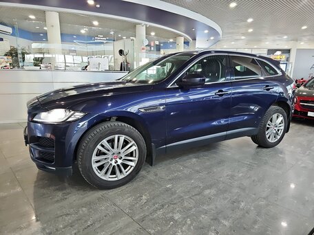 2017 Jaguar F-Pace I, синий, 2700000 рублей, вид 3