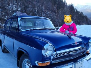 1961 ГАЗ 21 «Волга» 21В, синий, 1800000 рублей, вид 1