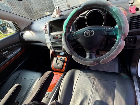 2009 Toyota Harrier II (XU30), белый, 1600000 рублей, вид 3