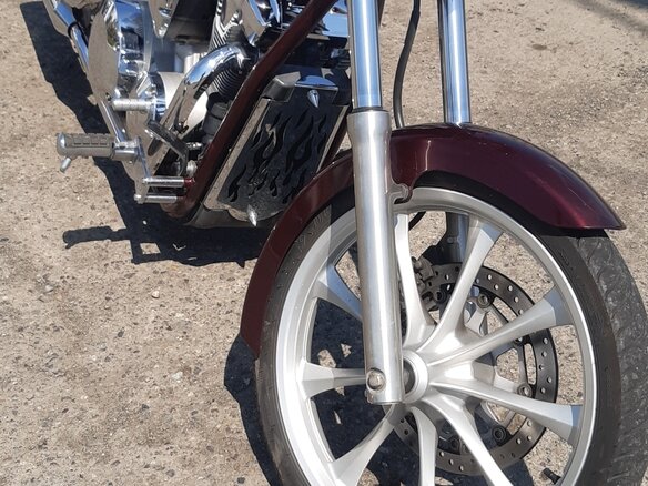 2010 Honda VT 1300CX Fury, пурпурный, 695000 рублей - вид 10