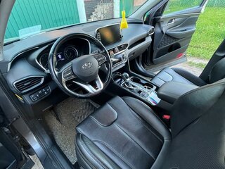 2019 Hyundai Santa Fe IV, серый, 3500000 рублей, вид 5