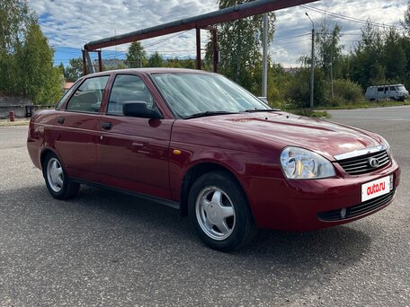 2007 Lada (ВАЗ) Priora I, красный, 320000 рублей, вид 3
