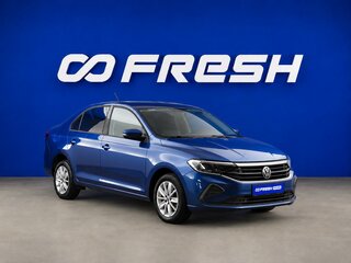 2020 Volkswagen Polo VI, синий, 1717444 рублей, вид 1